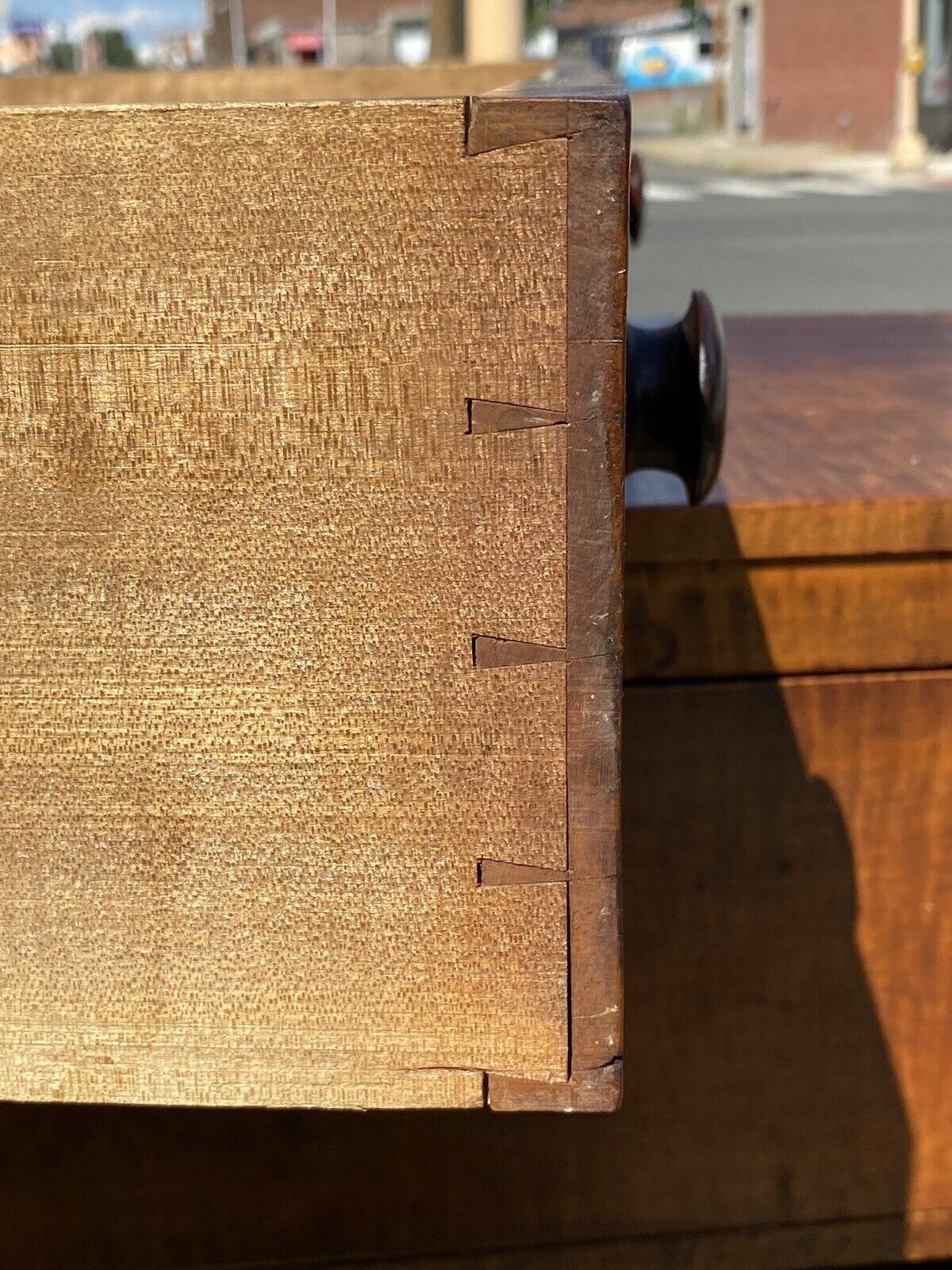 Federal Tiger Maple Country Butler's Desk in Original Surface Circa 1790 - 1810