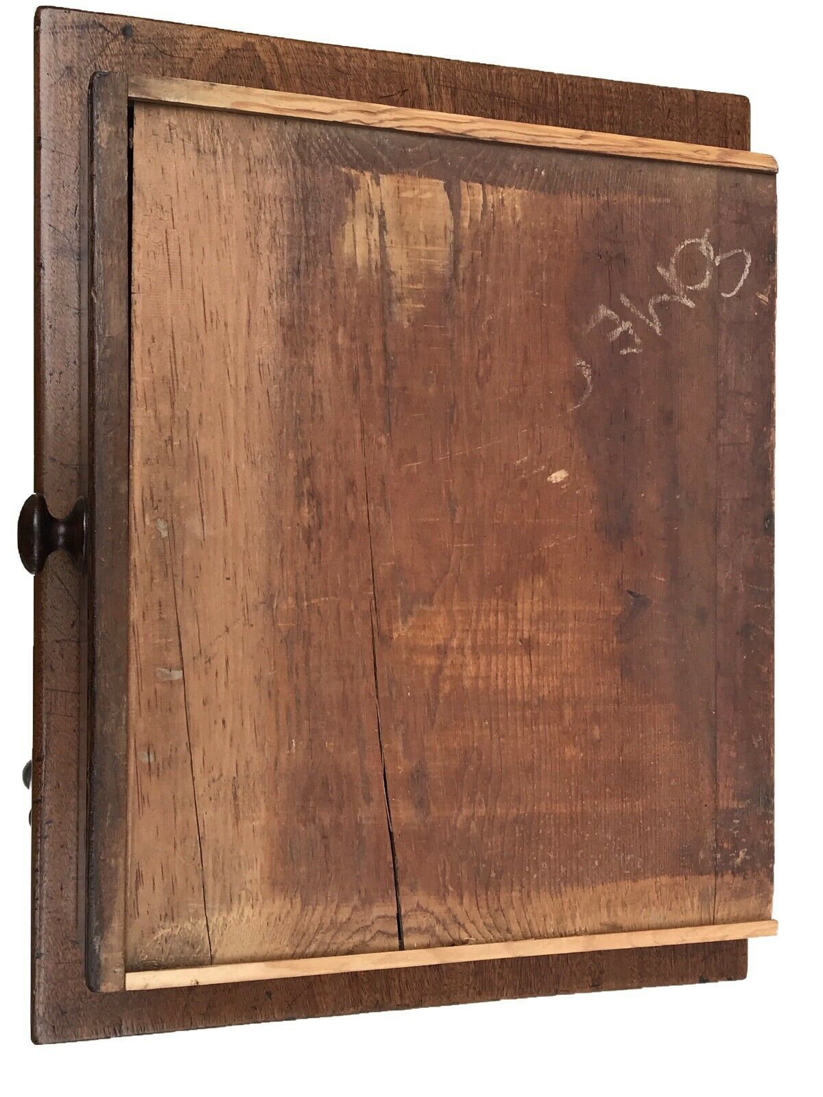 19TH C ANTIQUE SOUTHERN WALNUT SHERATON WORK TABLE ~~ NIGHT STAND / END TABLE