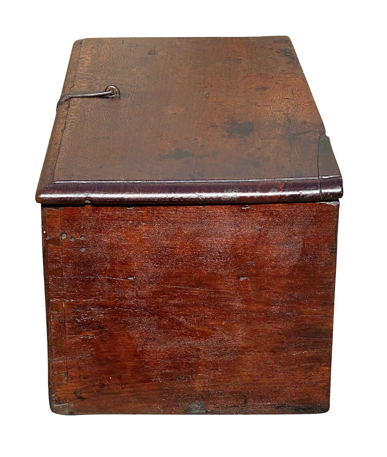 18th C Antique Queen Anne Pennsylvania Walnut Document Box / Chest