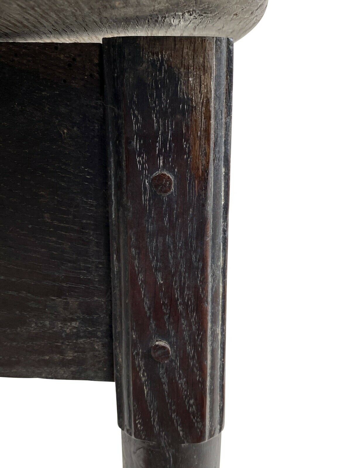 18TH C ANTIQUE QUEEN ANNE DROP LEAF TABLE