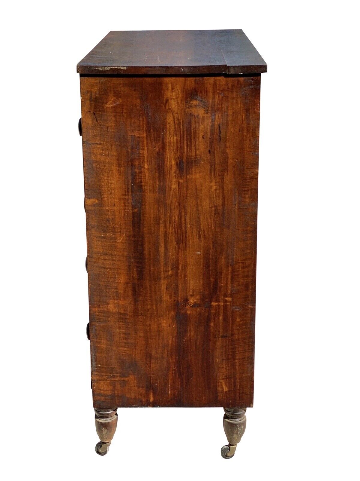 Federal Tiger Maple Country Butler's Desk in Original Surface Circa 1790 - 1810