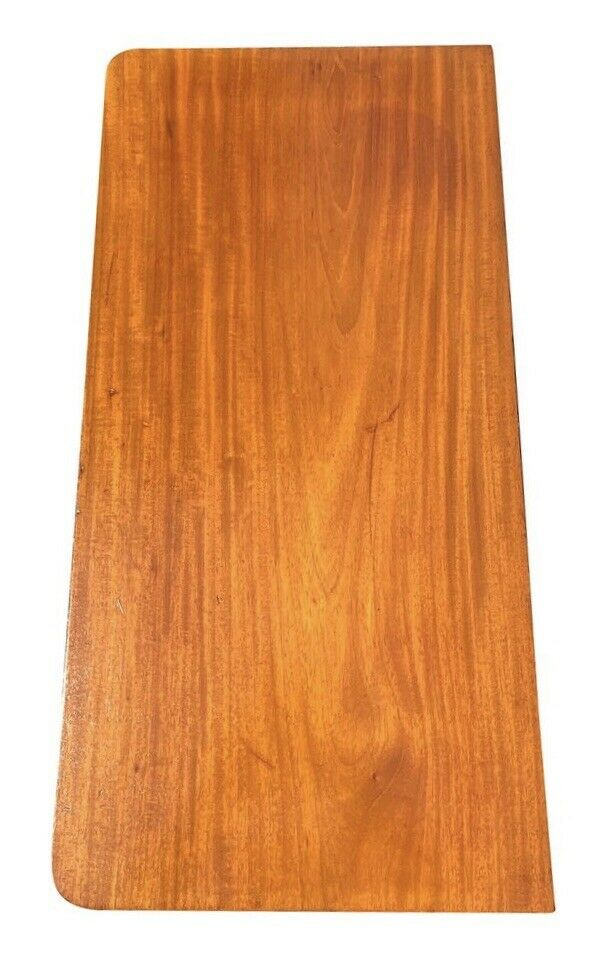 19TH C ANTIQUE SHERATON MAHOGANY ROPE LEG GAME TABLE / CARD TABLE