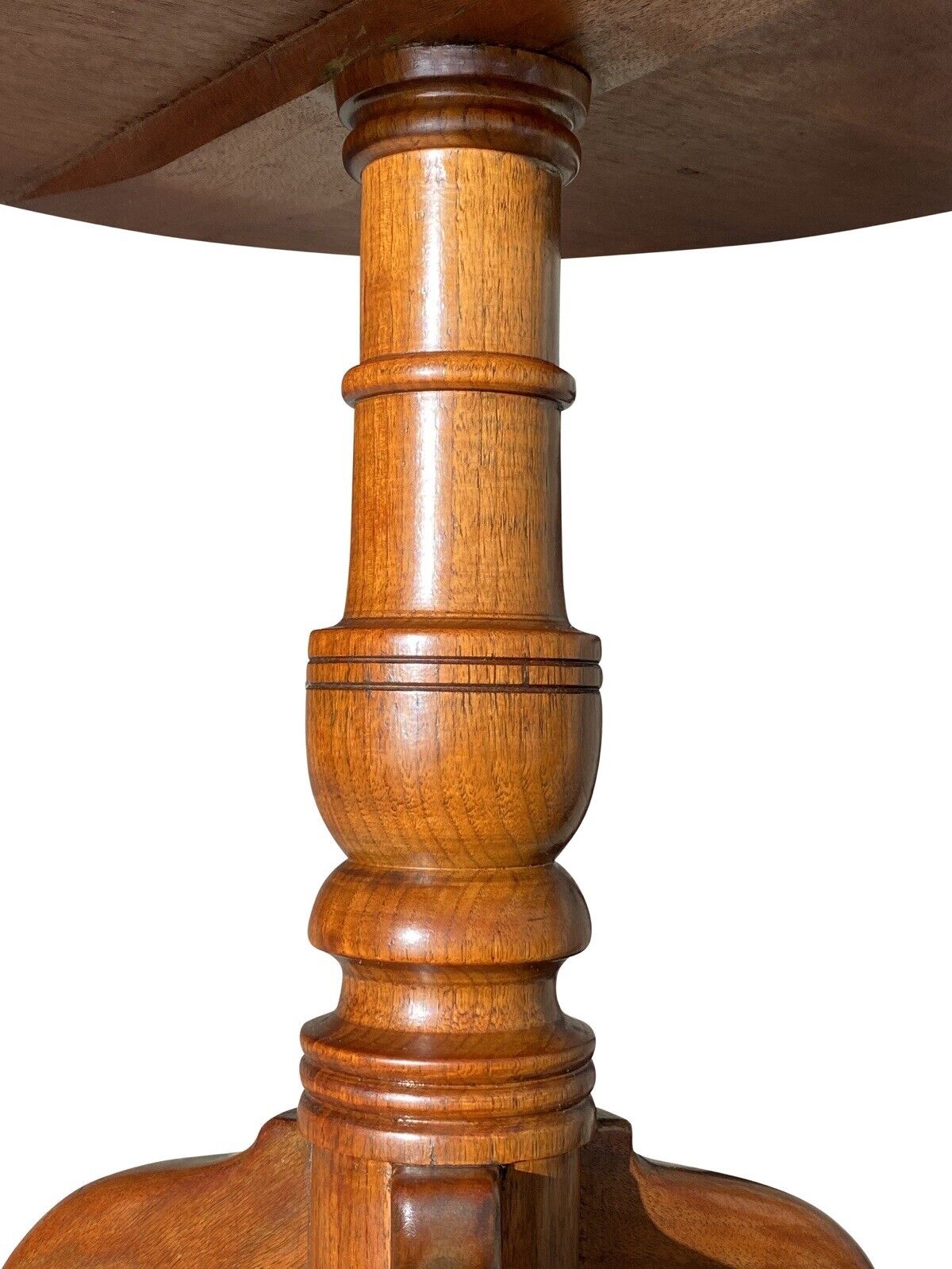 Queen Anne Style Southern Walnut Wine Table With Snake Legs - Rare Size and Form