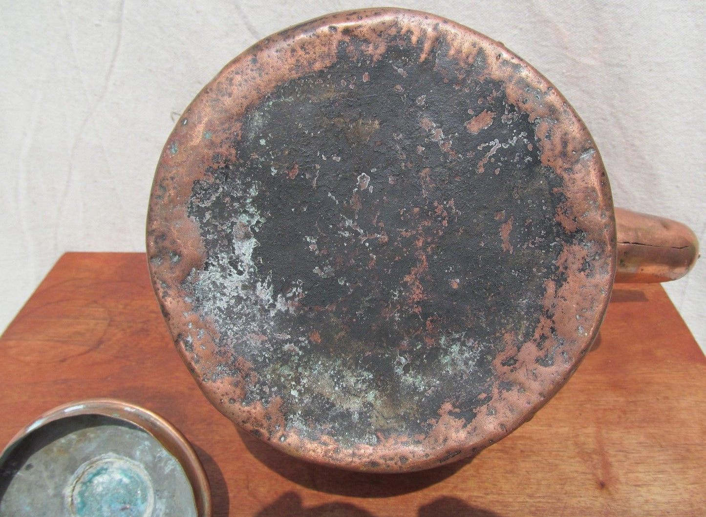 EARLY 19TH CENTURY COPPER TEA KETTLE