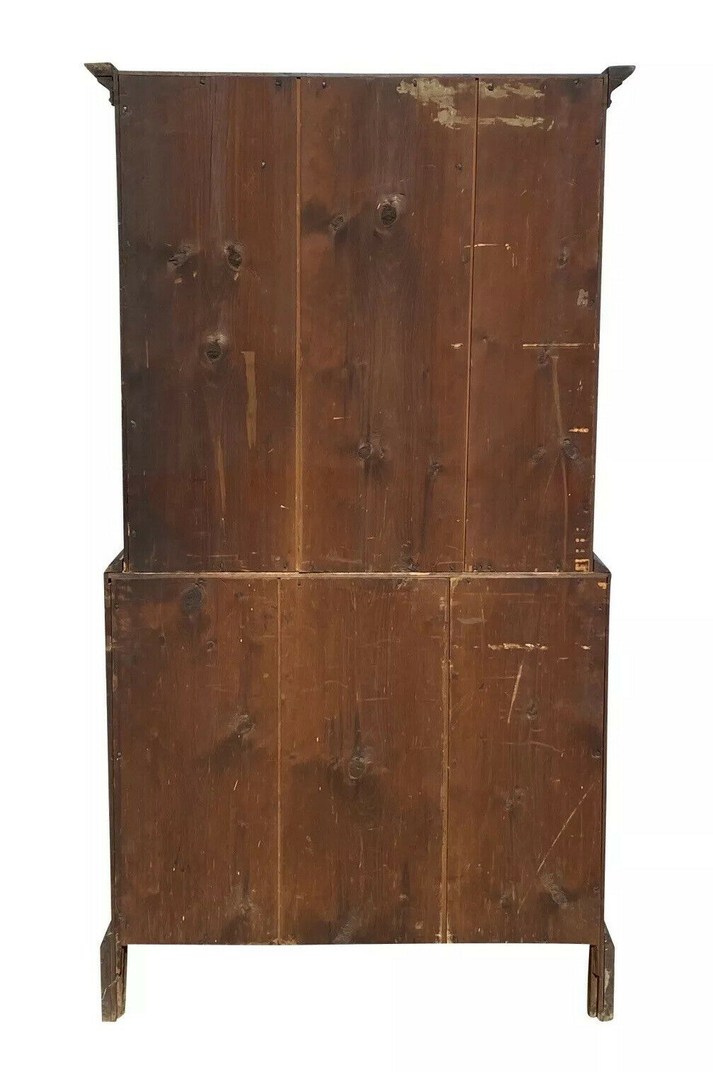 18th C Antique Connecticut Chippendale Tall Chest / Dresser