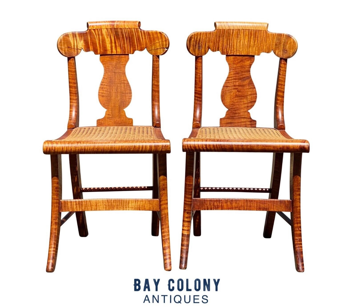 RARE ARTS & CRAFTS MISSION OAK LIBRARY TABLE BY HARDEN -MODEL # 528 & pair of Tiger Maple Chairs
