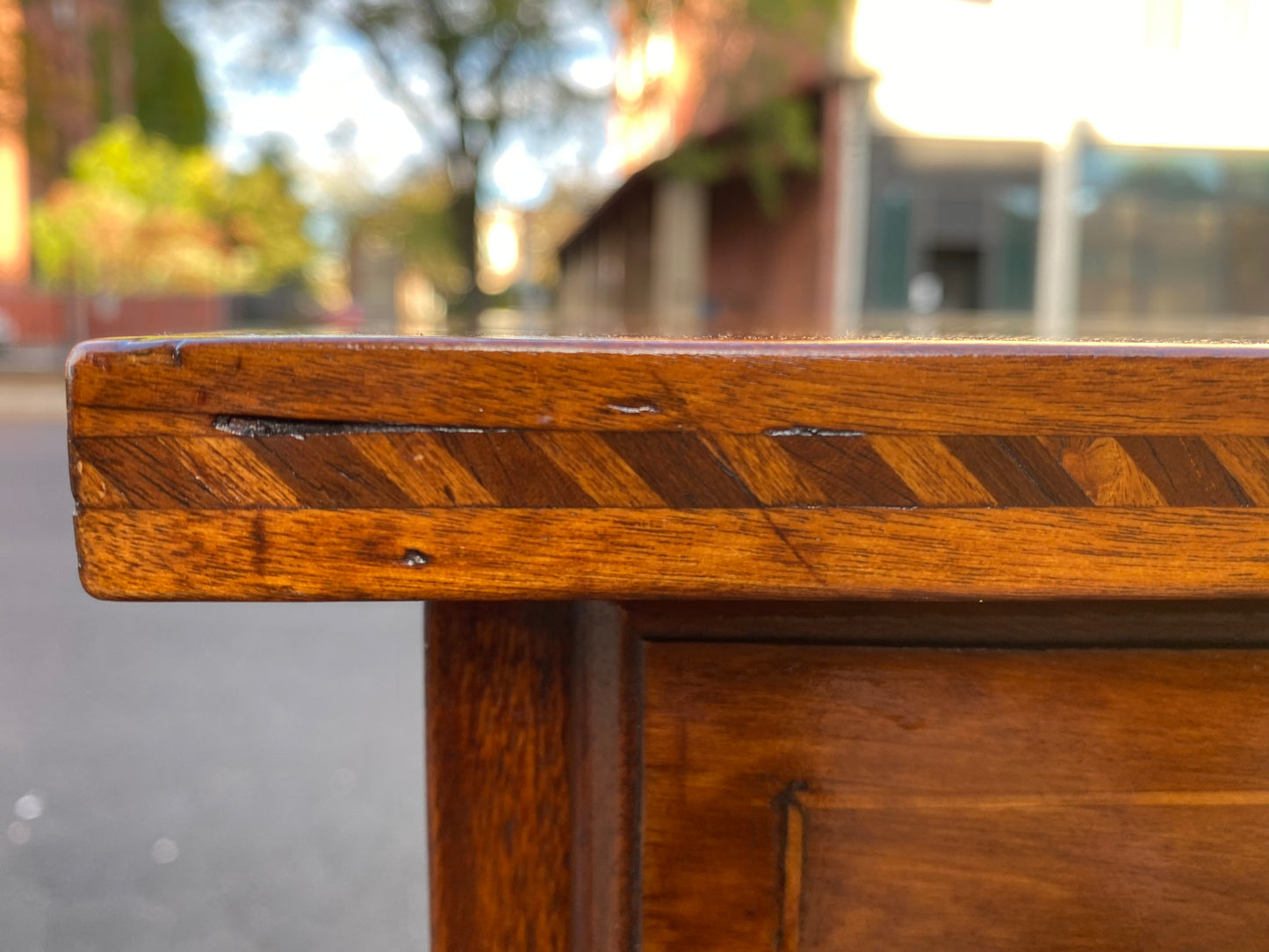 18th Century Antique Pennsylvania Sheraton Dresser / Chest
