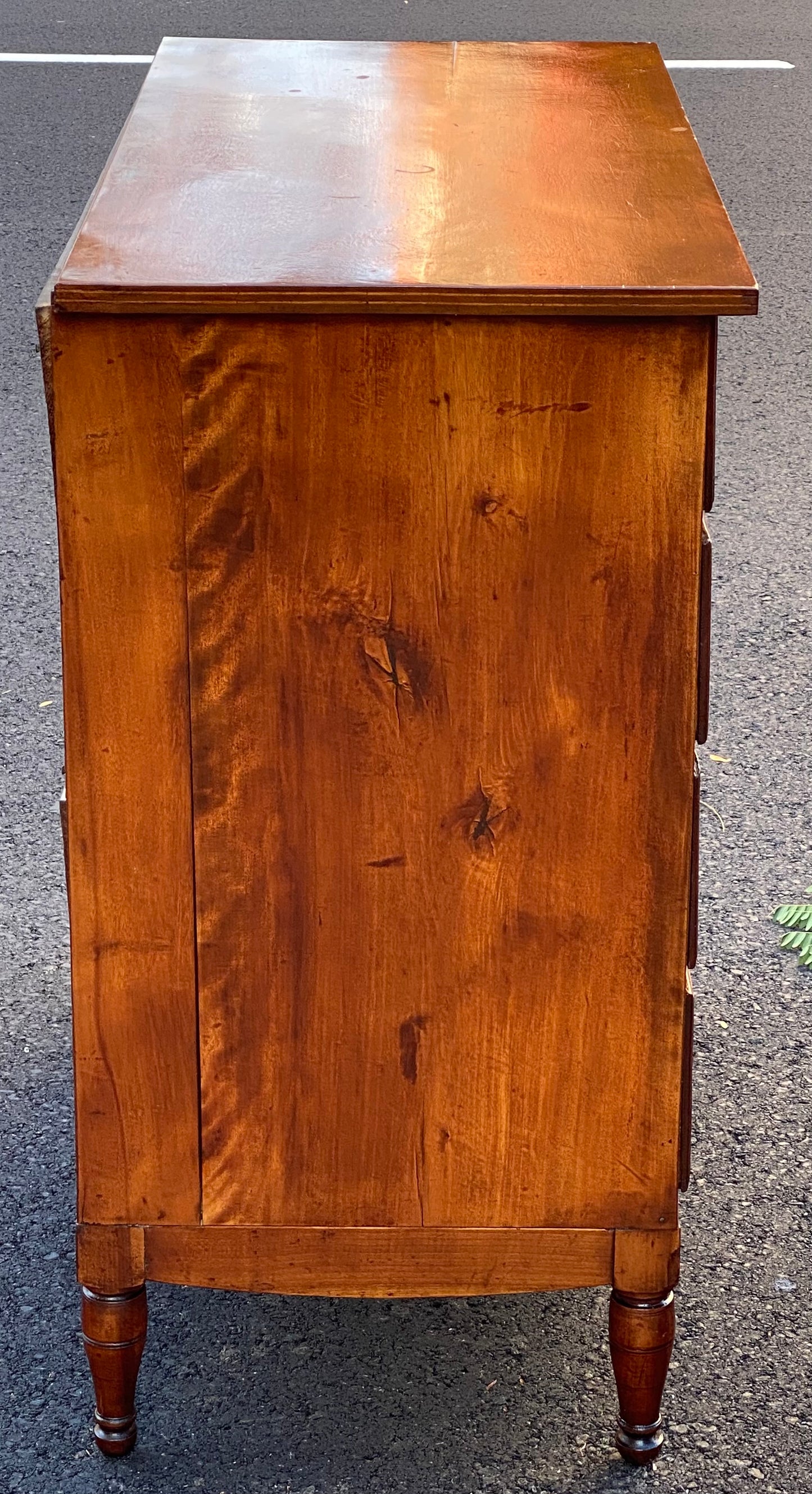 18th Century Antique Pennsylvania Sheraton Dresser / Chest