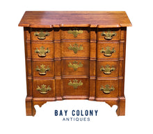 Load image into Gallery viewer, ANTIQUE CHIPPENDALE MAHOGANY BOSTON MASSACHUSETTS BLOCK-FRONT CHEST OF DRAWERS