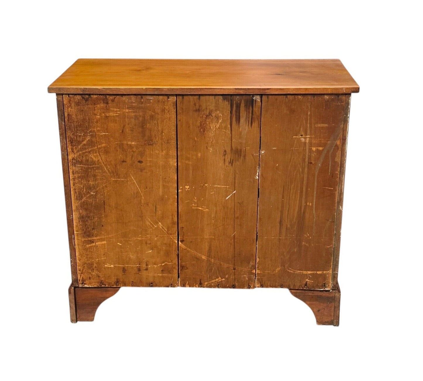 Antique Chippendale New Hampshire Tiger Maple & Flame Birch Chest of Drawers