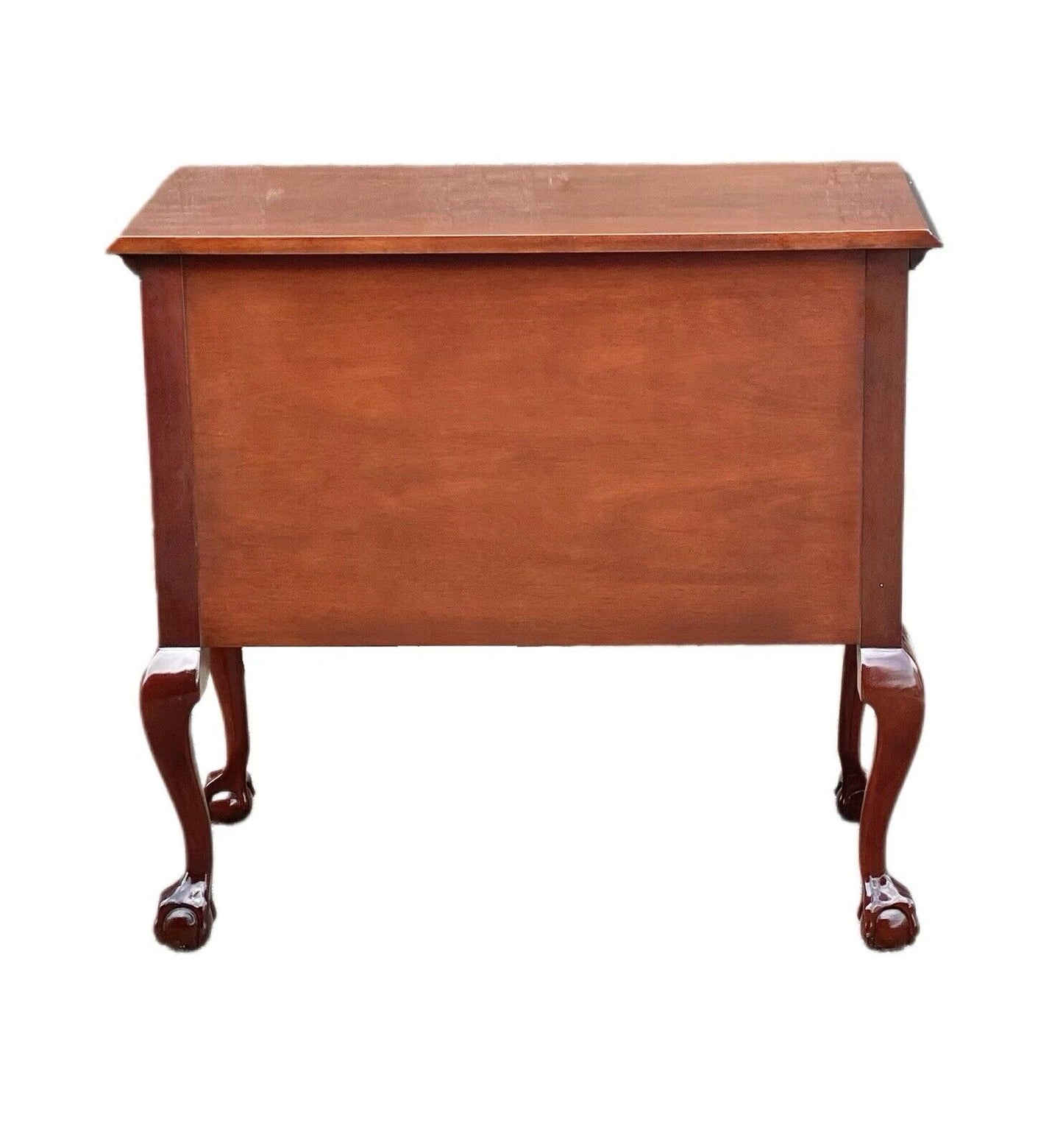 Councill Craftsmen Vintage Chippendale Style Mahogany Lowboy on Ball & Claw Feet