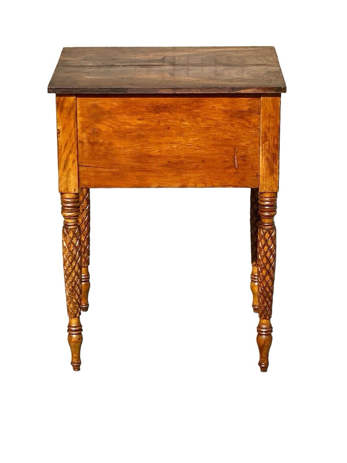 Antique Mahogany & Rosewood Worktable / Nightstand