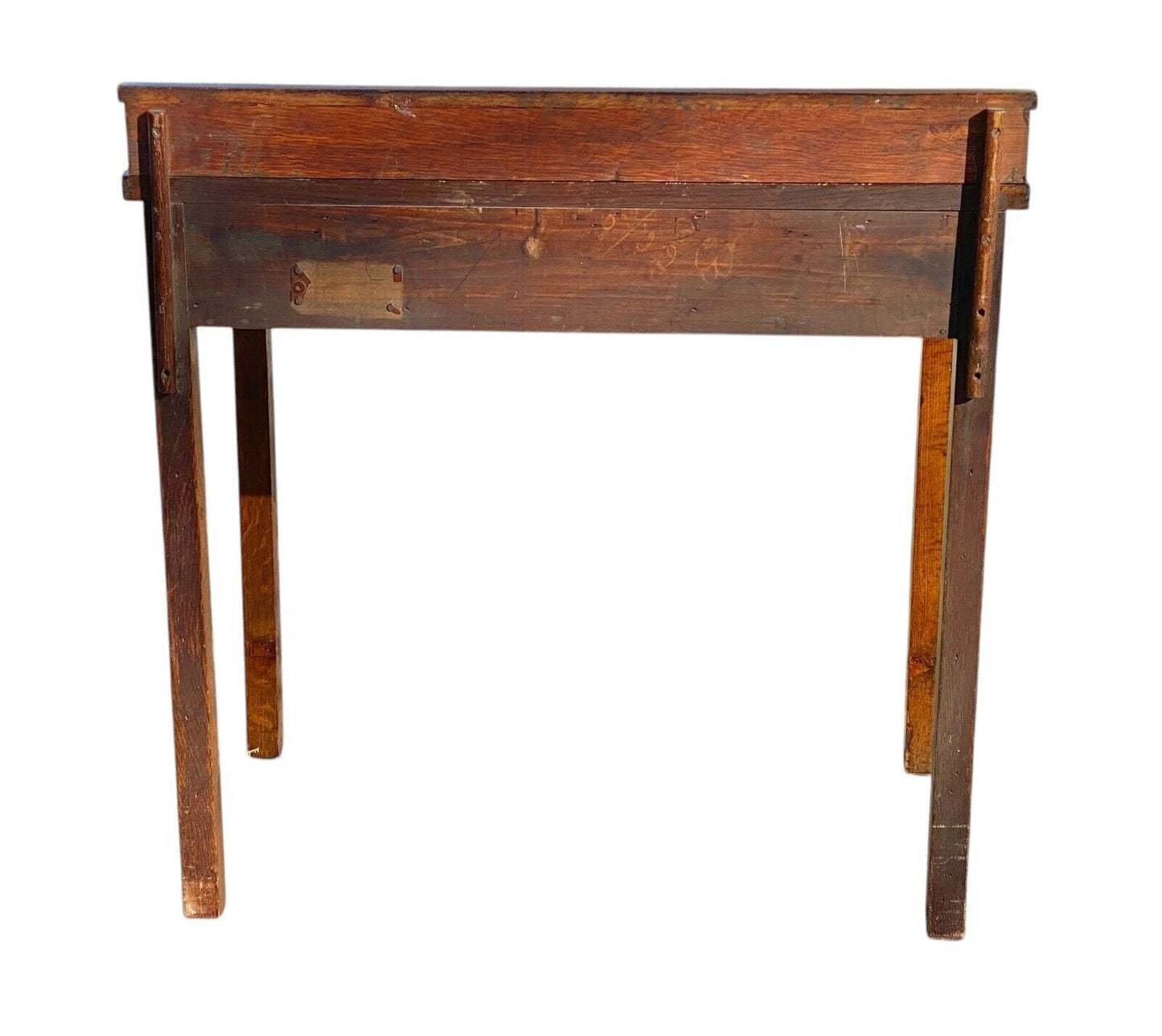 Antique Arts & Crafts Mission Oak Craftsman Serving Table / Buffet Sideboard - Bay Colony Antiques Antiques:Furniture:Sideboards & Buffets