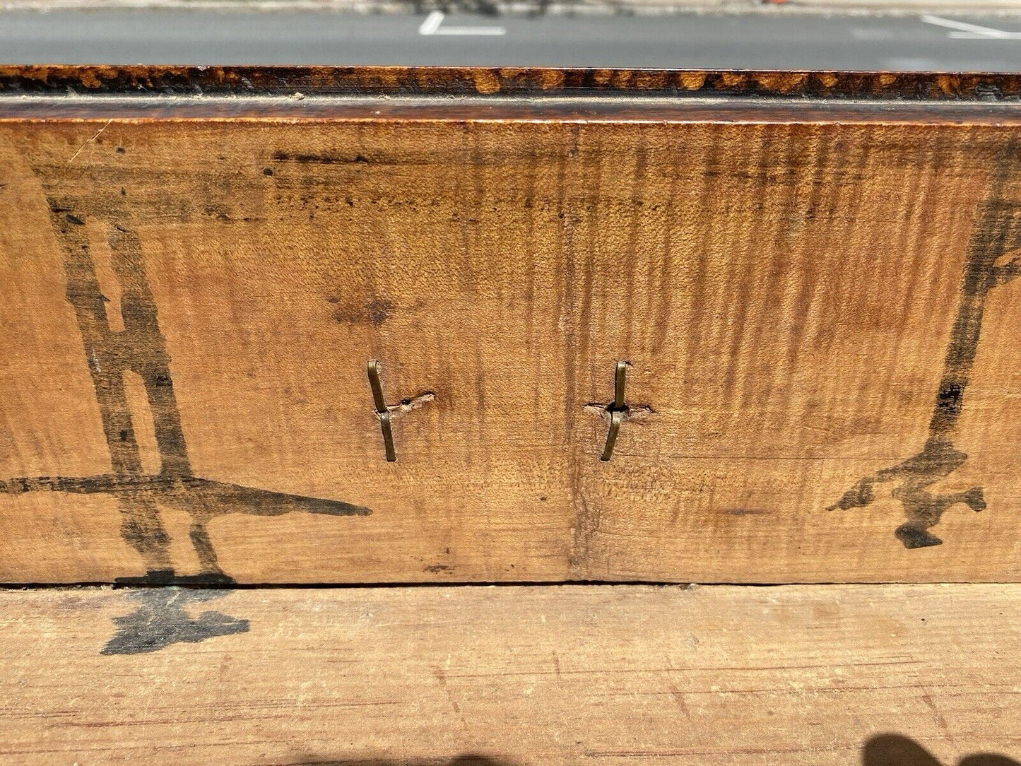 Antique New England Chippendale Tiger Maple Five Drawer Tall Chest Circa 1780 - Bay Colony Antiques Antiques:Furniture:Trunks & Chests