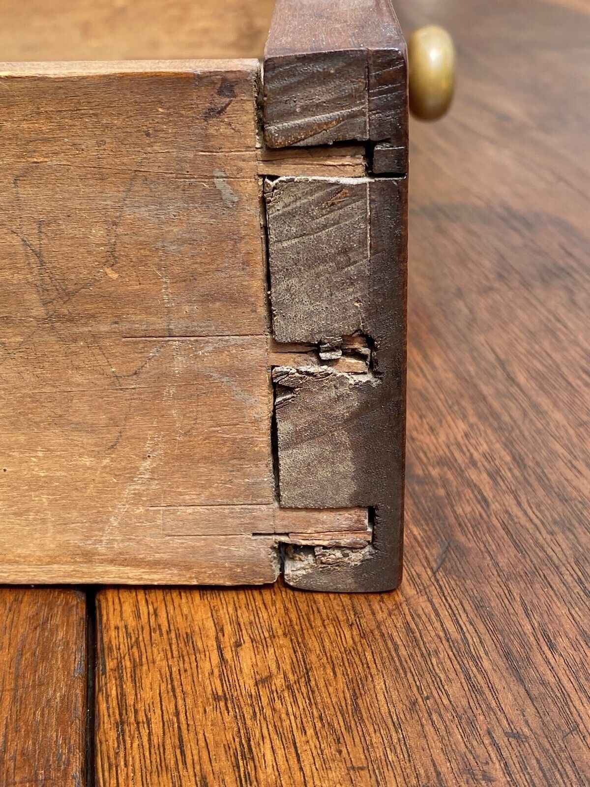 Antique Pennsylvania Walnut Country Dropleaf Bakers Table With Large Drawer - Bay Colony Antiques Antiques:Furniture:Tables