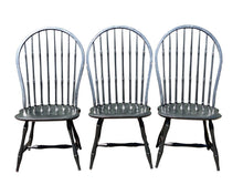 Load image into Gallery viewer, 20th C Antique Style Bent Brothers Set of 5 Hoop Back Windsor Dining Chairs