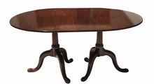 Load image into Gallery viewer, 20TH C HENKEL HARRIS DOUBLE PEDESTAL MAHOGANY DINING / BANQUET TABLE ~~ 9+ FEET