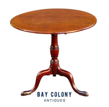 Load image into Gallery viewer, Antique South Carolina Queen Anne Walnut Tilt Top Table on Snake Legs