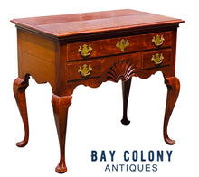 Load image into Gallery viewer, 20TH C QUEEN ANNE ANTIQUE STYLE GODDARD &amp; TOWNSEND NEWPORT CHERRY LOWBOY CHEST