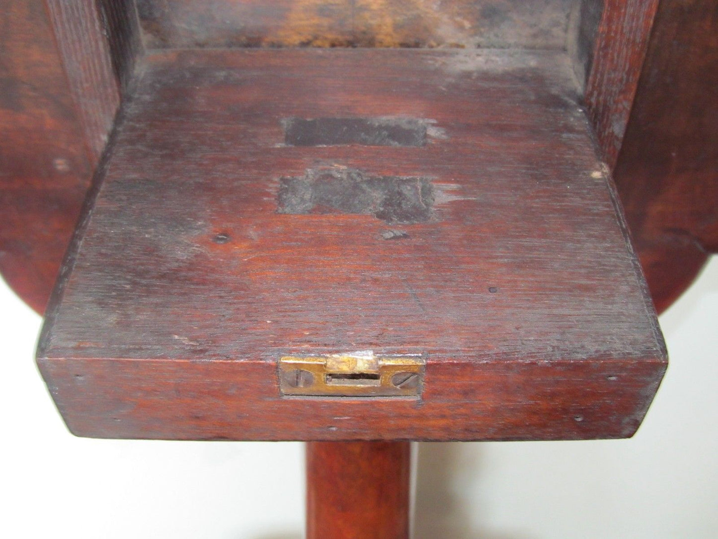 18TH CENTURY CHIPPENDALE SCALLOPED TRAY TOP MAHOGANY KETTLE STAND-OUTSTANDING!