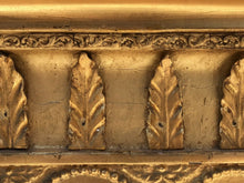 Load image into Gallery viewer, ANTIQUE 19TH C FEDERAL / CLASSICAL PERIOD CARVED &amp; GILT ENTRY / PIER MIRROR