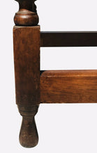 Load image into Gallery viewer, 19TH C ANTIQUE WILLIAM &amp; MARY STYLE NEW ENGLAND PINE TAVERN TABLE