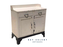Load image into Gallery viewer, 20TH C ART DECO STEEL MEDICAL / DENTAL  CABINET