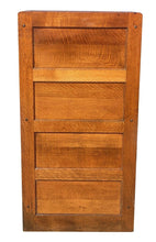 Load image into Gallery viewer, 20th C Antique Arts &amp; Crafts Tiger Oak Four Drawer File Cabinet - Library Bureau