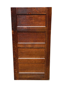 Antique Macey Oak 7 Drawer Wood File Cabinet With Card Catalog - Original Finish