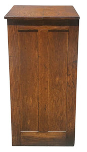19TH C ANTIQUE VICTORIAN OAK HAMILTON MFG CO TYPE MAKER / PRINTERS FILE CABINET