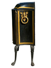 Load image into Gallery viewer, 19TH CENTURY ANTIQUE ENGLISH REGENCY TOLE PLATE WARMER ~ KITCHEN / HEARTH