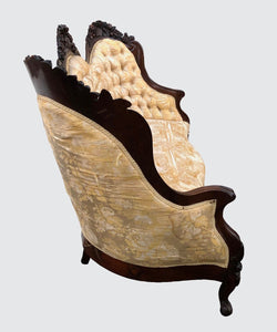 Important Victorian Carved Rosewood "Rosalie" Sofa Set By John Henry Belter
