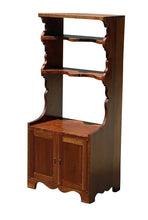 Load image into Gallery viewer, 20TH C QUEEN ANNE ANTIQUE STYLE CHERRY CABINET / CUPBOARD