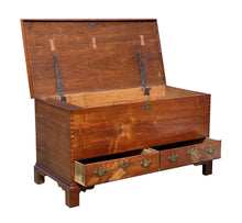 Load image into Gallery viewer, Late 18th Century Queen Anne Walnut Pennsylvania Blanket Chest With Two Drawers