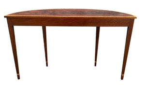 20th C Henkel Harris Federal Antique Style Mahogany Console Table