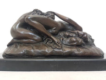 Load image into Gallery viewer, EROTIC BRONZE DEPICTING LESBIAN LOVERS-EXCEPTIONAL QUALITY-JM LAMBEAUX