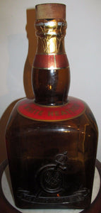 HUGE RARE CAMPBELL'S WHITE HEATHER SCOTCH BAR ADVERTISING BOTTLE