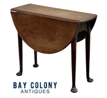 Load image into Gallery viewer, 18TH C ANTIQUE QUEEN ANNE DROP LEAF TABLE