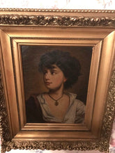 Load image into Gallery viewer, EXCEPTIONALLY WELL EXECUTED 19TH CENTURY PORTRAIT OF STRIKINGLY BEAUTIFUL WOMAN