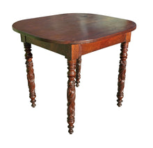 Load image into Gallery viewer, 19th C Antique New York Federal Mahogany Table With Acanthus Carved Legs
