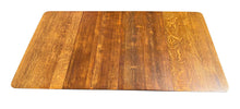 Load image into Gallery viewer, 19TH C ANTIQUE VICTORIAN TIGER OAK DINING TABLE W/ CARVED LEGS ~ 48&quot; X 94&quot;