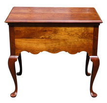 Load image into Gallery viewer, 20TH C QUEEN ANNE ANTIQUE STYLE GODDARD &amp; TOWNSEND NEWPORT CHERRY LOWBOY CHEST