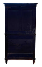 Load image into Gallery viewer, 19th C Antique Classical Mahogany Philadelphia Quervelle Butlers Desk / Bookcase