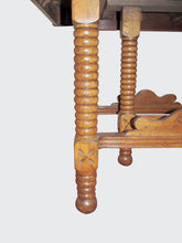 Load image into Gallery viewer, 19TH CENTURY EASTLAKE VICTORIAN OAK DINING ROOM TABLE &amp; LEAVES EXPERTLY RESTORED