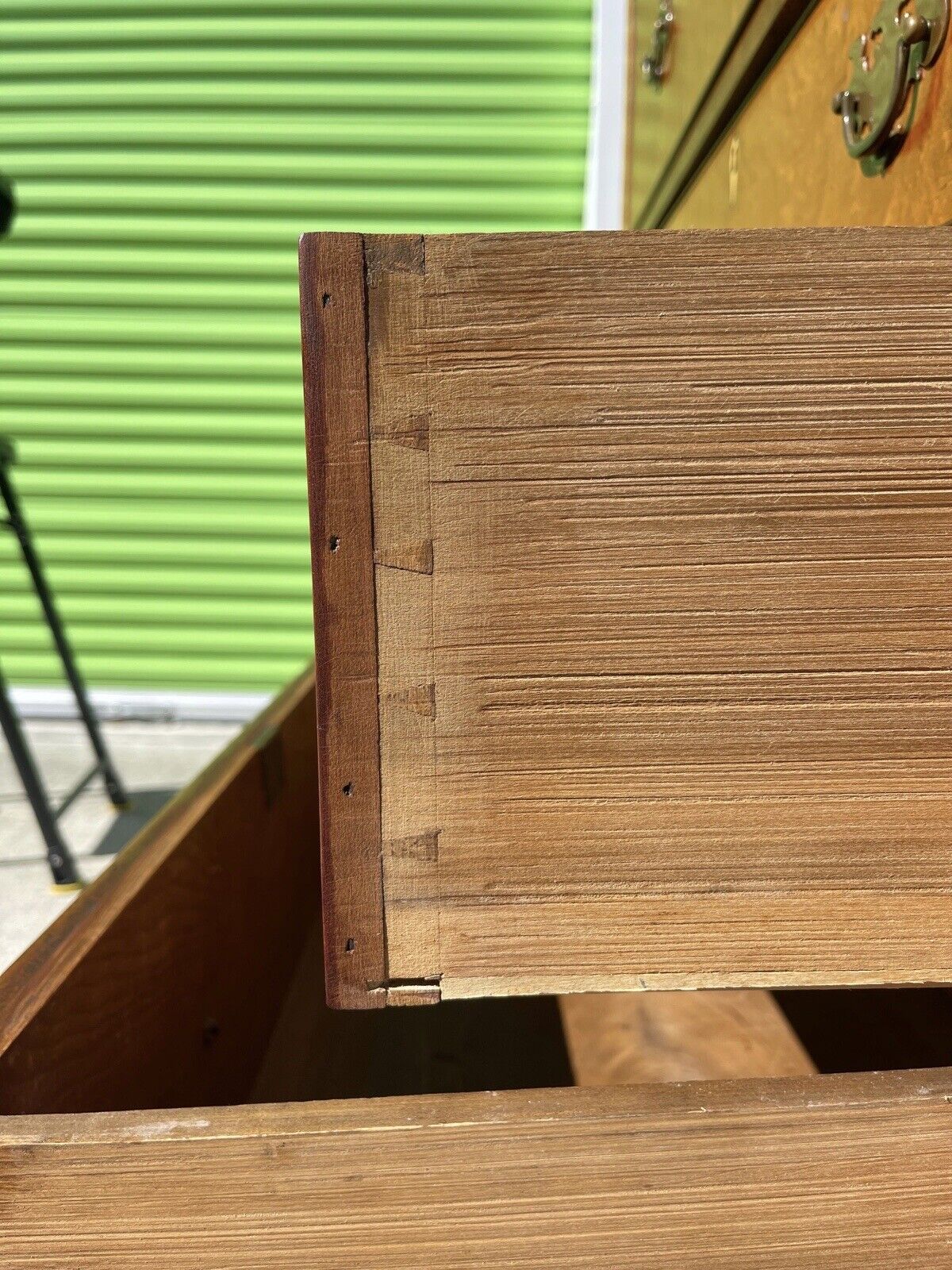 Antique Federal Bird's Eye Maple & Cherry Southern Chest of Drawers / Dresser