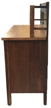 Load image into Gallery viewer, EARLY 20TH C. STICKLEY ARTS &amp; CRAFTS / MISSION OAK SIDEBOARD W/ MIRRORED GALLERY