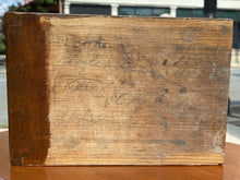 Load image into Gallery viewer, 19TH C ANTIQUE QUEEN ANNE PENNSYLVANIA 6 DRAWER SPICE CHEST / CABINET