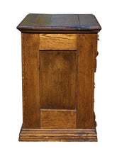 Load image into Gallery viewer, Antique Victorian Oak 6 Drawer File Cabinet / Spool Cabinet