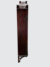 Load image into Gallery viewer, 19TH C. CENTENNIAL CHINESE CHIPPENDALE STYLE FRETWORK HANGING CABINET / CUPBOARD