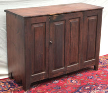 Load image into Gallery viewer, 18TH C QUEEN ANNE COUNTRY PRIMITIVE ANTIQUE SIDEBOARD / SERVER ~ORIGINAL VARNISH